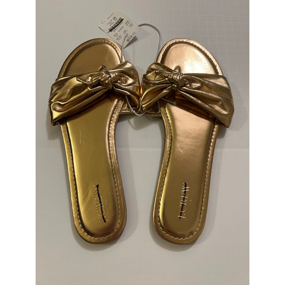 J.Crew Bow Flip Flops - Picture 4 of 5